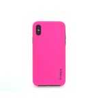 Silicone case for Apple iPhone X - Hot Pink (8719273265383)