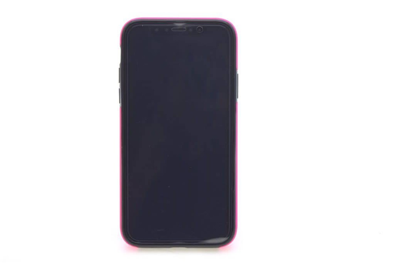 Silicone case for Apple iPhone X - Hot Pink (8719273265383)
