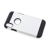 Back cover voor Apple iPhone X-Xs - Zilver Back cover voor Apple iPhone X-Xs - Zilver