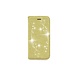Goud hoesje voor de iPhone X-Xs - Book Case - Pasjeshouder - Magneetsluiting Goud hoesje voor de iPhone X-Xs - Book Case - Pasjeshouder - Magneetsluiting