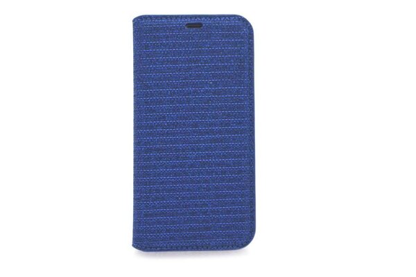 Apple iPhone X; iPhone Xs Titulaire de la carte Bleu Book type housse - Fermeture magnétique Apple iPhone X; iPhone Xs Titulaire de la carte Bleu Book type housse - Fermeture magnétique