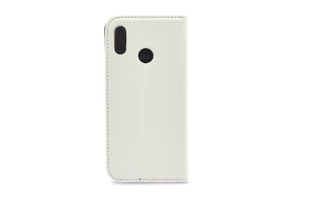 Wit hoesje voor Huawei P20 Lite - Book Case - Pasjeshouder - Magneetsluiting