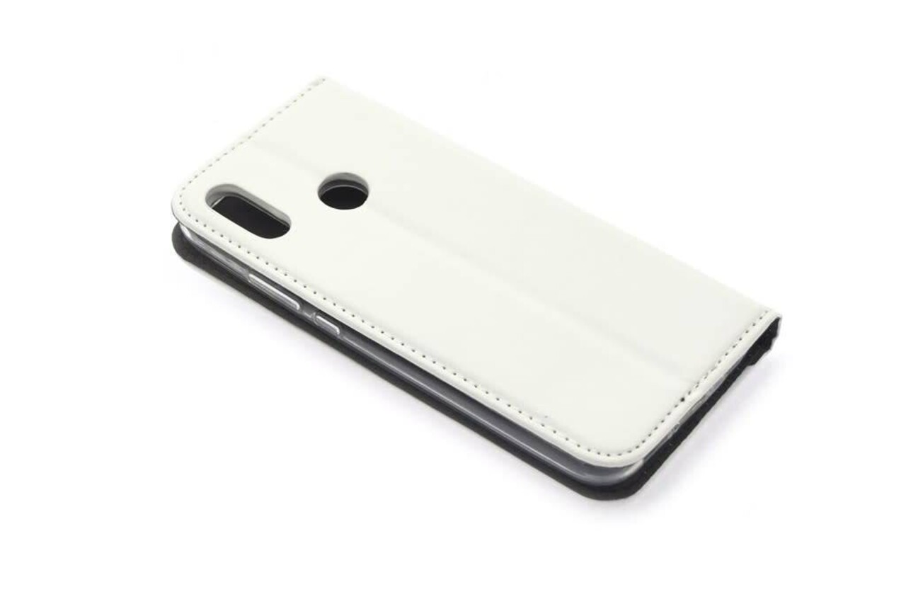Huawei P20 Lite Kartenhalter Weiß Book-Case hul -Magnetverschluss - Kunststof;TPU Huawei P20 Lite Kartenhalter Weiß Book-Case hul -Magnetverschluss - Kunststof;TPU