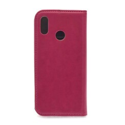 Huawei  P20 Lite Kartenhalter Pink Book-Case hul -Magnetverschluss - Kunststof;TPU