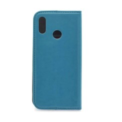 Huawei  P20 Lite Card holder Blue Book type case for  P20 Lite Magnetic closure