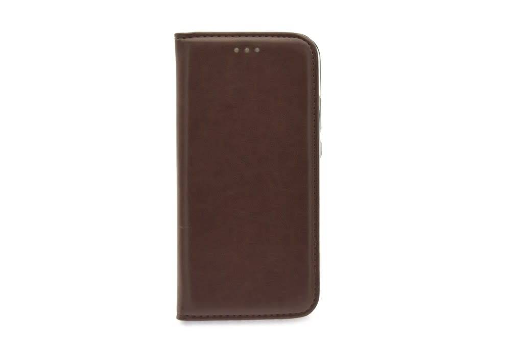 Bruin hoesje voor Huawei P20 Lite - Book Case - Pasjeshouder - Magneetsluiting, foto 2 van 6