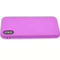 Silikonhülle für iPhone X - Violett (8719273271278)