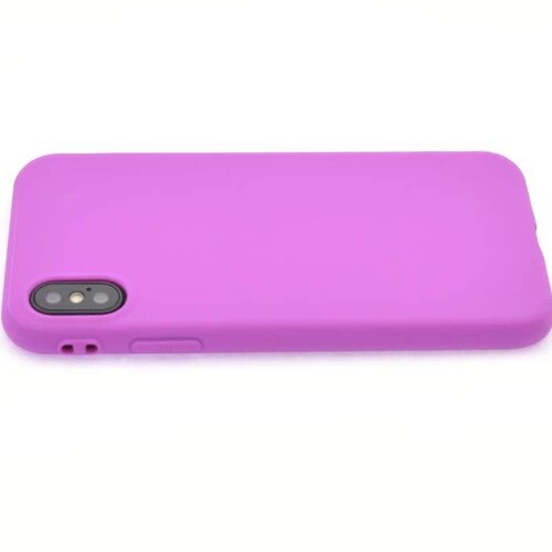 Silikonhülle für iPhone X - Violett (8719273271278)