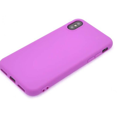 Silikonhülle für iPhone X - Violett (8719273271278)