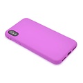 Silikonhülle für iPhone X - Violett (8719273271278)