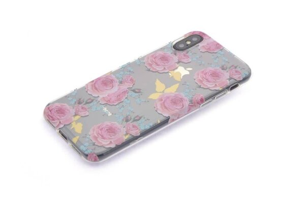 Silicone case for iPhone X - Print (8719273271315)