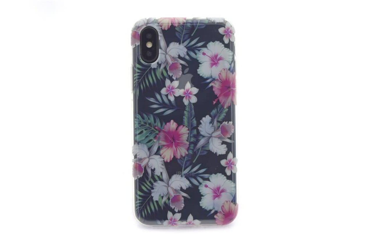 Silicone case for iPhone X - Print