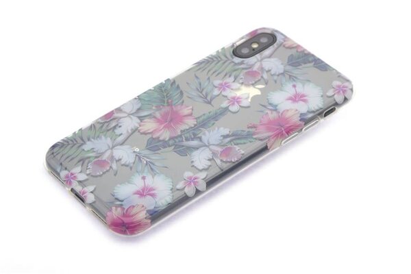 Silicone case for iPhone X - Print