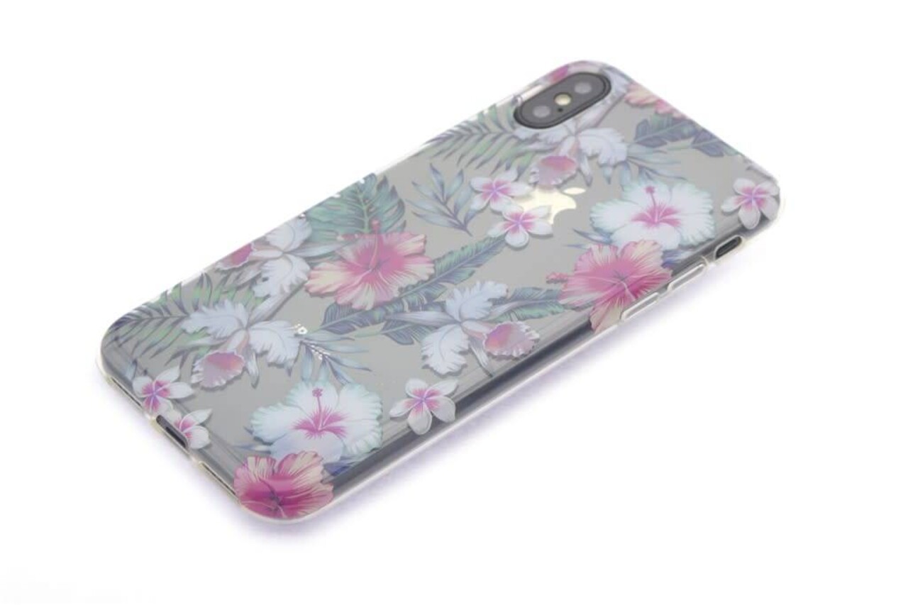 Silicone case for iPhone X - Print