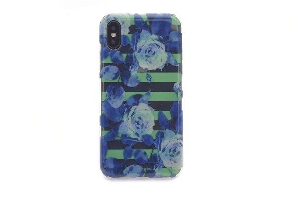 Silicone case for iPhone X - Print (8719273271339)