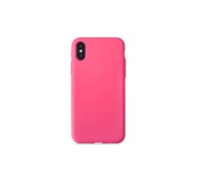 Silicone case for iPhone X - Hot Pink (8719273273937)