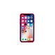 Silicone case for iPhone X - Hot Pink (8719273273937)
