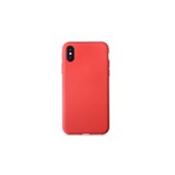 Silicone case for iPhone X - Red (8719273273944)