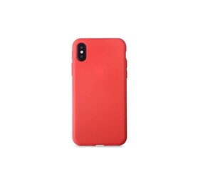 Silicone case for iPhone X - Red (8719273273944)