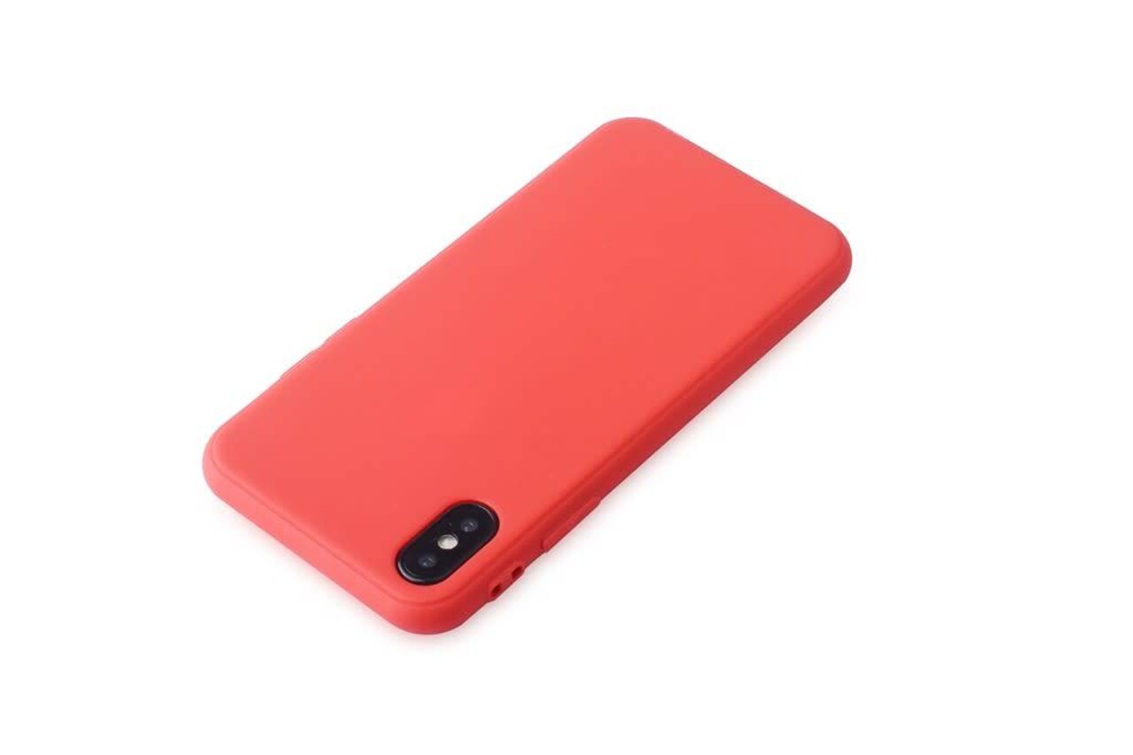 Backcover voor Apple iPhone X-Xs - Rood Backcover voor Apple iPhone X-Xs - Rood