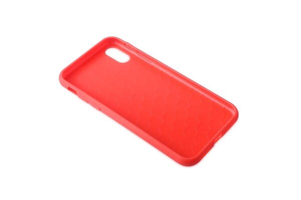 Silicone case for iPhone X - Red (8719273273944)