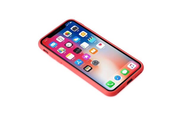 Backcover voor Apple iPhone X-Xs - Rood Backcover voor Apple iPhone X-Xs - Rood