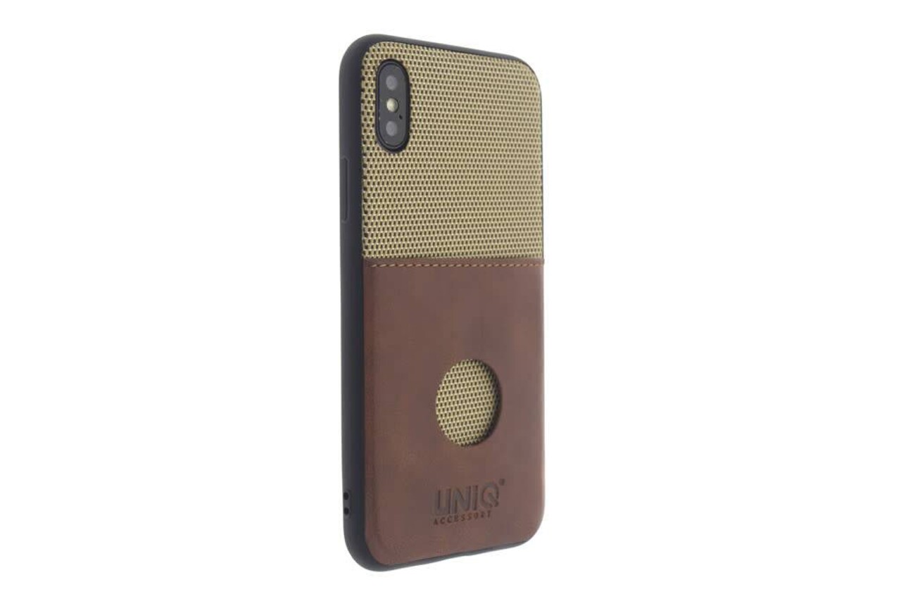 UNIQ Accessory Coque pour Apple iPhone X - L Marron (8719273252024) UNIQ Accessory Coque pour Apple iPhone X - L Marron (8719273252024)