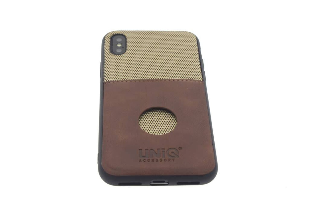 UNIQ Accessory Coque pour Apple iPhone X - L Marron (8719273252024) UNIQ Accessory Coque pour Apple iPhone X - L Marron (8719273252024)