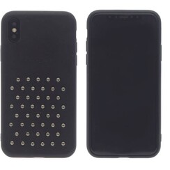 Hartschalenetui fur Apple iPhone X - Schwarz (8719273252123)