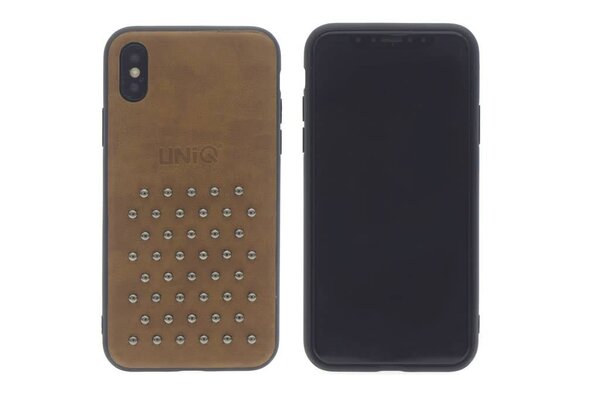 UNIQ Accessory Coque pour Apple iPhone X - Marron (8719273252147) UNIQ Accessory Coque pour Apple iPhone X - Marron (8719273252147)