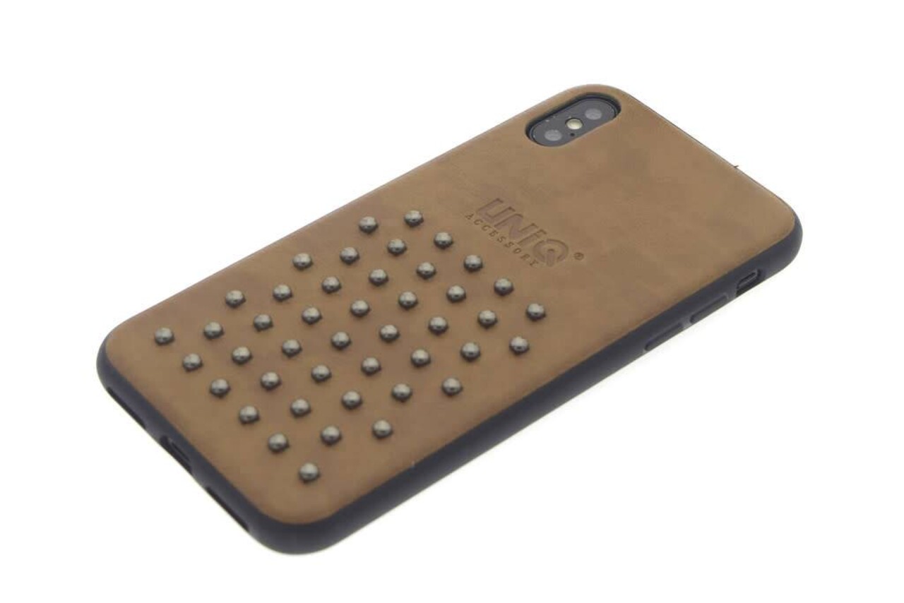 UNIQ Accessory Coque pour Apple iPhone X - Marron (8719273252147) UNIQ Accessory Coque pour Apple iPhone X - Marron (8719273252147)