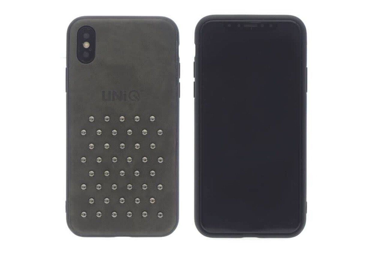 UNIQ Accessory Hartschalenetui fur Apple iPhone X - Grau (8719273252154) UNIQ Accessory Hartschalenetui fur Apple iPhone X - Grau (8719273252154)