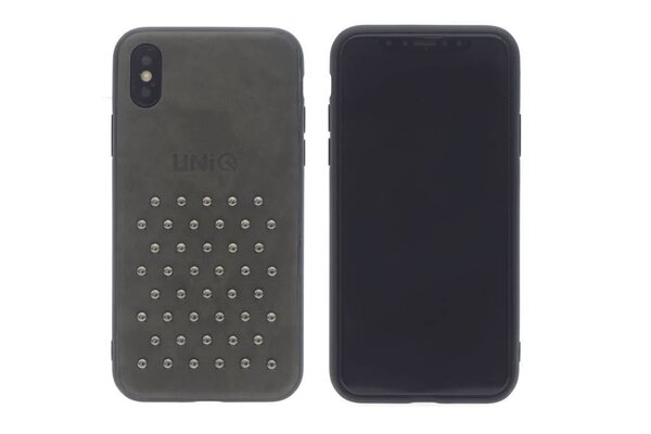 UNIQ Accessory Hartschalenetui fur Apple iPhone X - Grau (8719273252154) UNIQ Accessory Hartschalenetui fur Apple iPhone X - Grau (8719273252154)