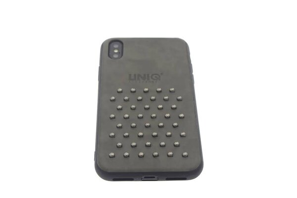 UNIQ Accessory Hartschalenetui fur Apple iPhone X - Grau (8719273252154) UNIQ Accessory Hartschalenetui fur Apple iPhone X - Grau (8719273252154)