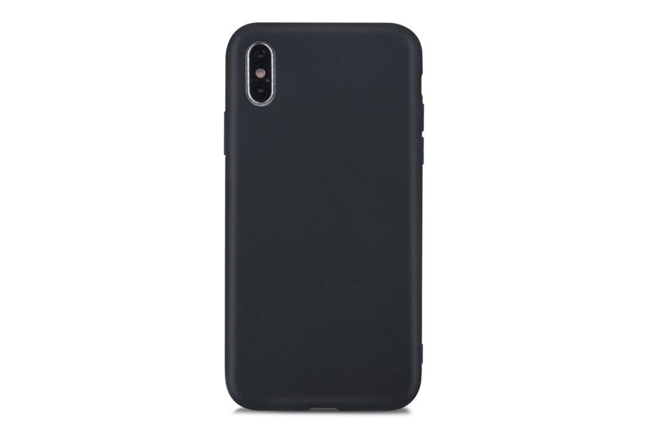 Silicone case for iPhone Xs Max - Black (8719273277836)