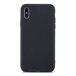 Silikonhülle für iPhone Xs Max - Schwarz (8719273277836)