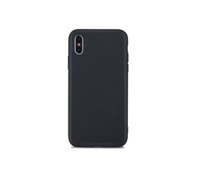Silicone case for iPhone Xs Max - Black (8719273277836)