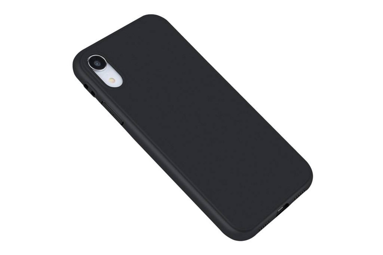Silicone case for iPhone XR - Black