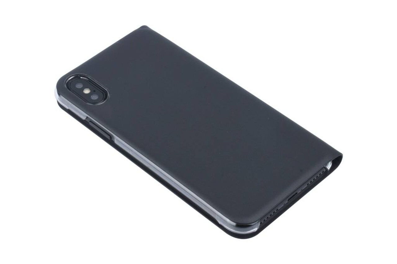 Apple iPhone X; iPhone Xs Titulaire de la carte Noir Book type housse - Fermeture magnétique Apple iPhone X; iPhone Xs Titulaire de la carte Noir Book type housse - Fermeture magnétique