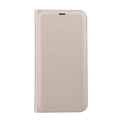 Apple iPhone X; iPhone Xs Kartenhalter Gold Book-Case hul -Magnetverschluss - Kunststof;TPU