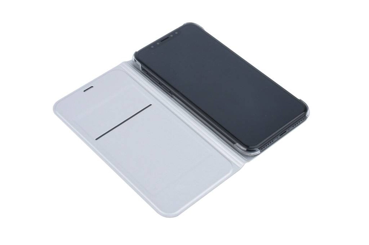 Apple iPhone X; iPhone Xs Card holder Silver Book type case for iPhone X; iPhone Xs Magnetic closure Apple iPhone X; iPhone Xs Card holder Silver Book type case for iPhone X; iPhone Xs Magnetic closure