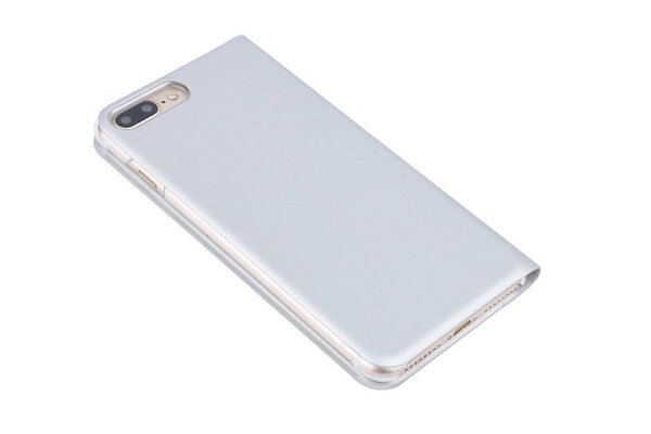 Apple iPhone 8 Plus Kartenhalter Silber Book-Case hul - TPU Apple iPhone 8 Plus Kartenhalter Silber Book-Case hul - TPU