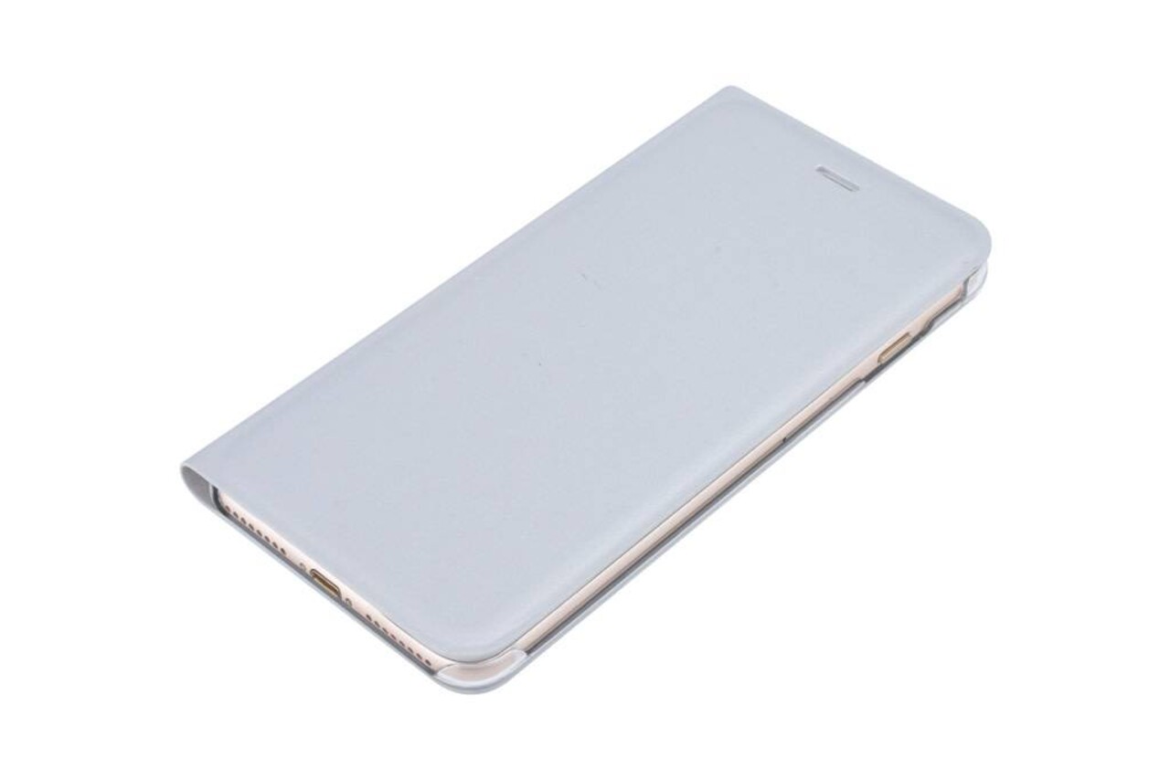 Apple iPhone 8 Plus Kartenhalter Silber Book-Case hul - TPU Apple iPhone 8 Plus Kartenhalter Silber Book-Case hul - TPU