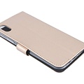 Goud hoesje voor iPhone XR - Book Case - Pasjeshouder - Magneetsluiting