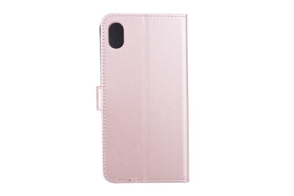 Apple iPhone XR Kartenhalter Pink Book-Case hul -Magnetverschluss - Kunststof;TPU Apple iPhone XR Kartenhalter Pink Book-Case hul -Magnetverschluss - Kunststof;TPU