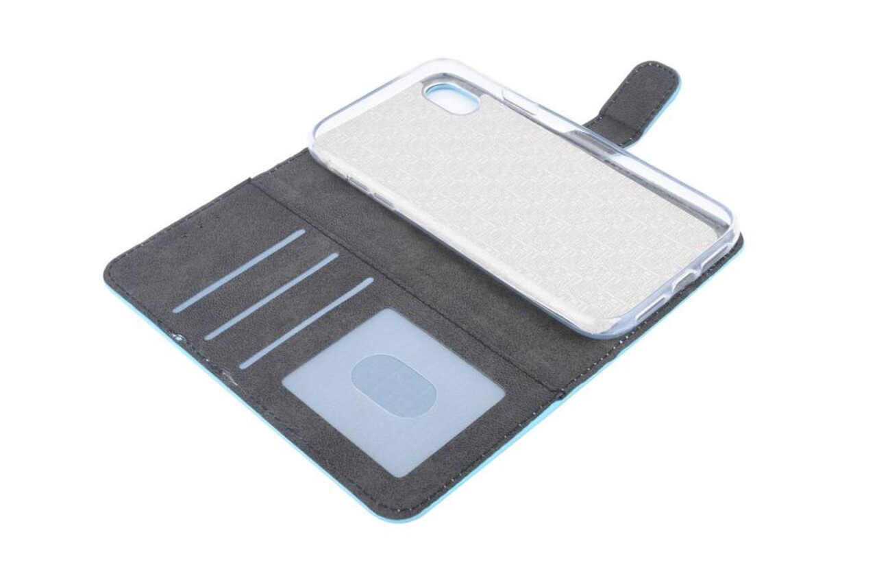 Blauw hoesje voor iPhone XR - Book Case - Pasjeshouder - Magneetsluiting Blauw hoesje voor iPhone XR - Book Case - Pasjeshouder - Magneetsluiting