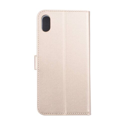 Goud hoesje voor iPhone Xs Max - Book Case - Pasjeshouder - Magneetsluiting