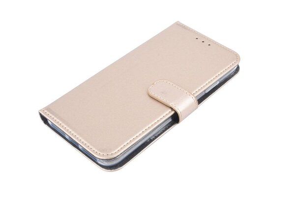 Goud hoesje voor iPhone Xs Max - Book Case - Pasjeshouder - Magneetsluiting Goud hoesje voor iPhone Xs Max - Book Case - Pasjeshouder - Magneetsluiting