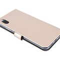 Apple iPhone XS Max Card holder Gold Book type case for iPhone XS Max Magnetic closure
