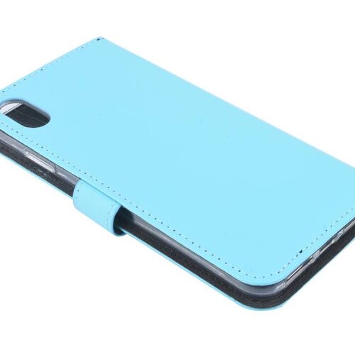 Blauw hoesje voor iPhone Xs Max - Book Case - Pasjeshouder - Magneetsluiting
